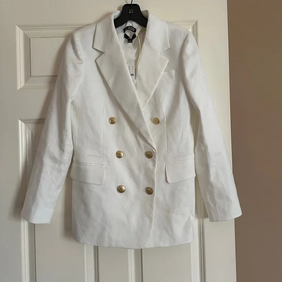 Bristol blazer in stretch linen blend